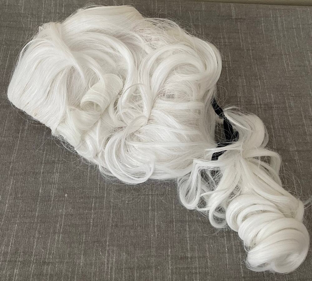 New Historical Colonial Style Adult Size OS White Wig